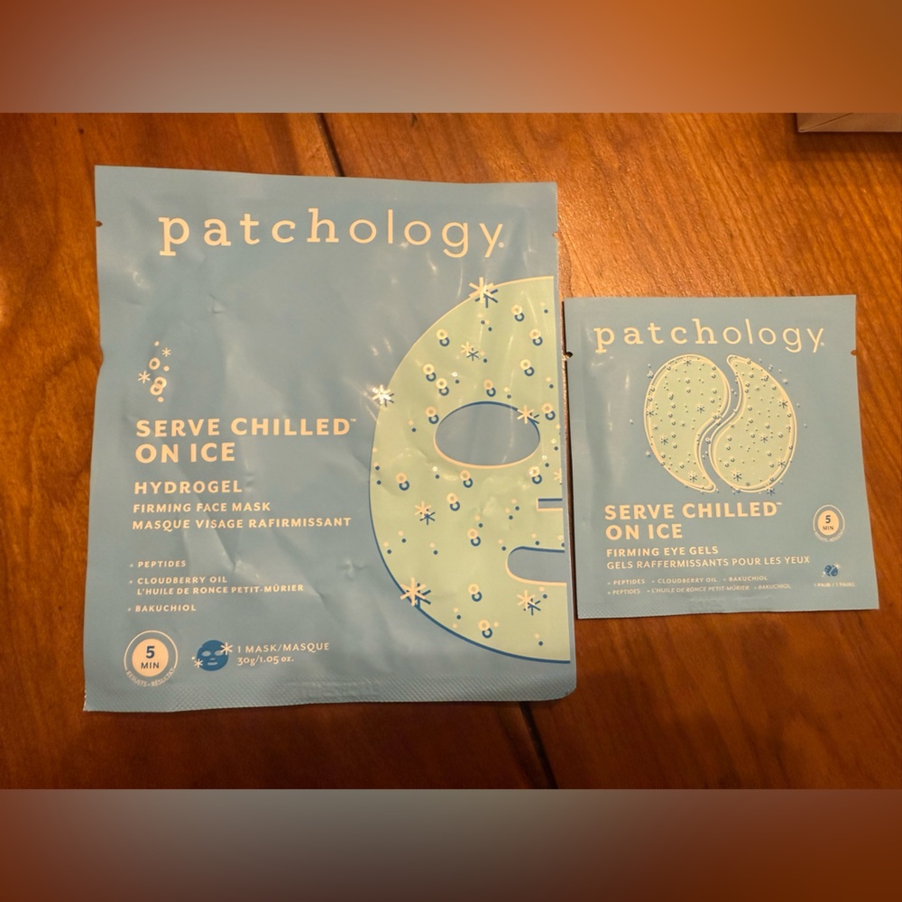 ❤️ 3/$25 Patchology Chill on Ice Sheet Mask and Eye Masks